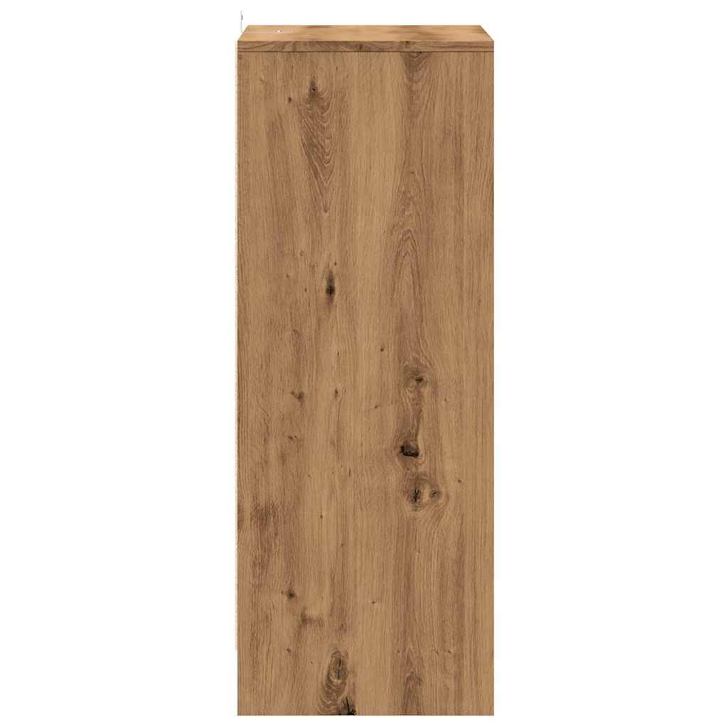 Schuhschrank Artisan-Eiche 60x35x92 cm Holzwerkstoff