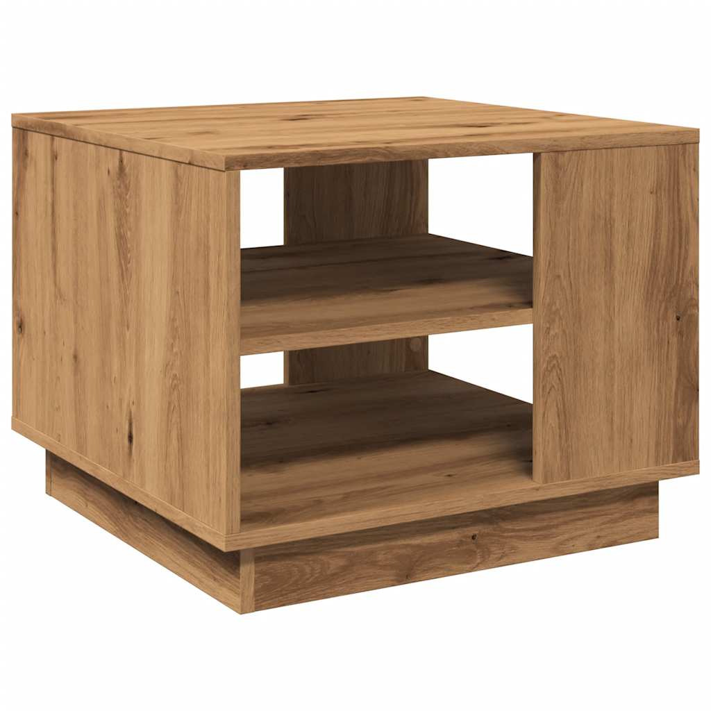 Couchtisch Artisan-Eiche 55x55x42 cm Holzwerkstoff