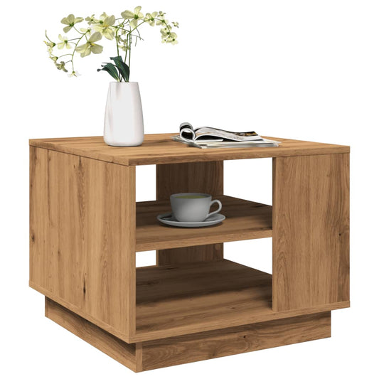 Couchtisch Artisan-Eiche 55x55x42 cm Holzwerkstoff