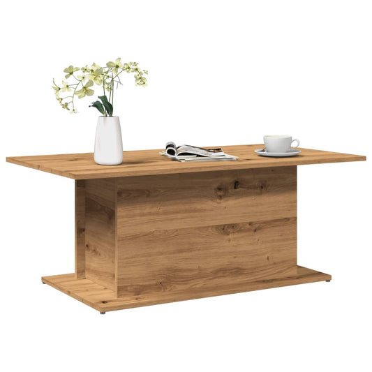 Couchtisch Artisan-Eiche 102x55,5x40 cm Holzwerkstoff