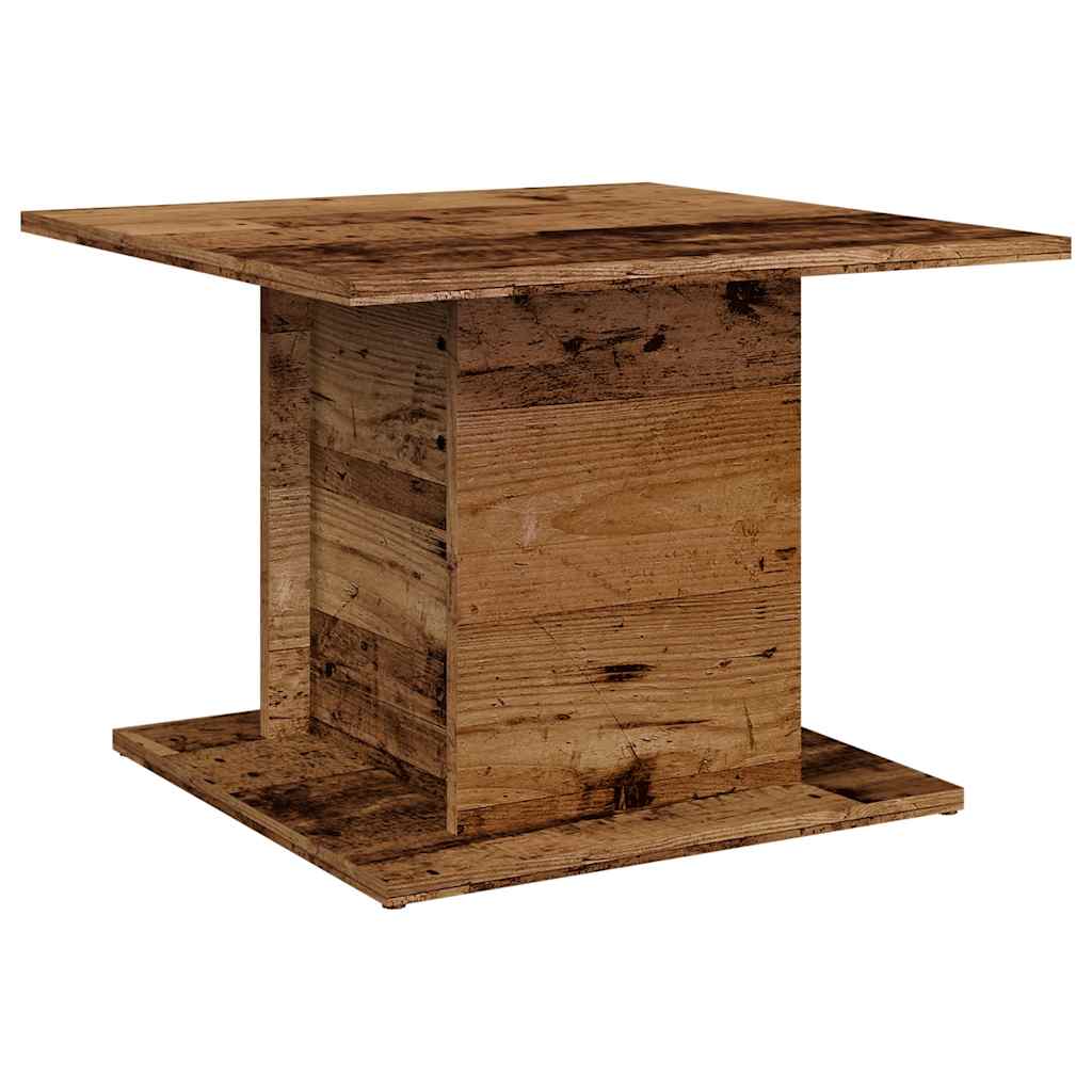 Couchtisch Altholz-Optik 55,5x55,5x40 cm Holzwerkstoff