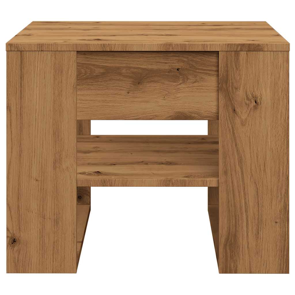 Couchtisch Artisan-Eiche 55,5x55x45 cm Holzwerkstoff