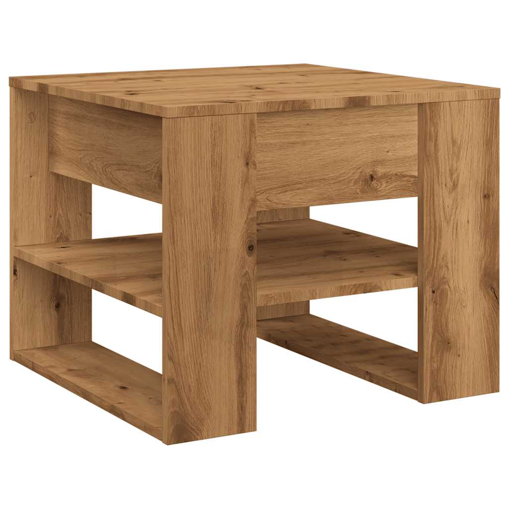 Couchtisch Artisan-Eiche 55,5x55x45 cm Holzwerkstoff