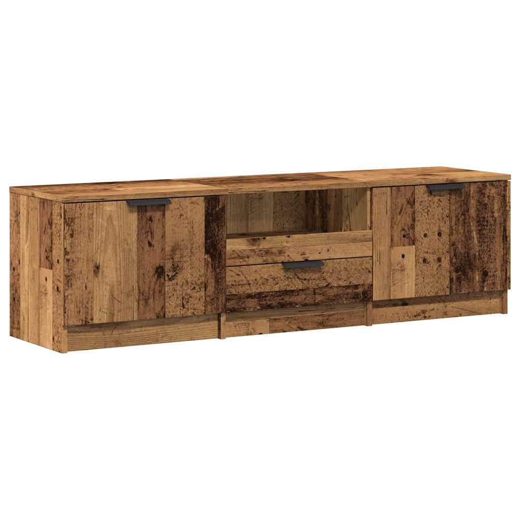 TV-Schrank Altholz-Optik 140x35x40 cm Holzwerkstoff