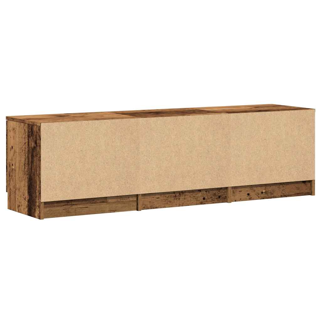 TV-Schrank Altholz-Optik 140x35x40 cm Holzwerkstoff