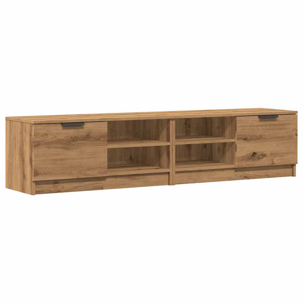 TV-Schränke 2 Stk. Artisan-Eiche 80x35x36,5cm Holzwerkstoff