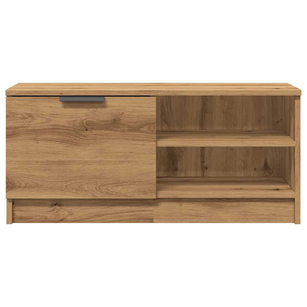 TV-Schränke 2 Stk. Artisan-Eiche 80x35x36,5cm Holzwerkstoff