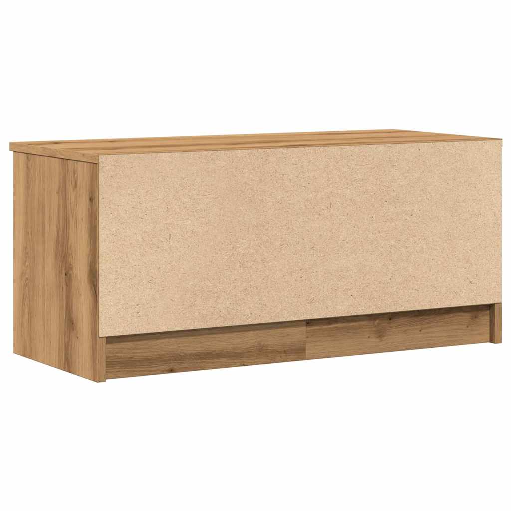 TV-Schränke 2 Stk. Artisan-Eiche 80x35x36,5cm Holzwerkstoff