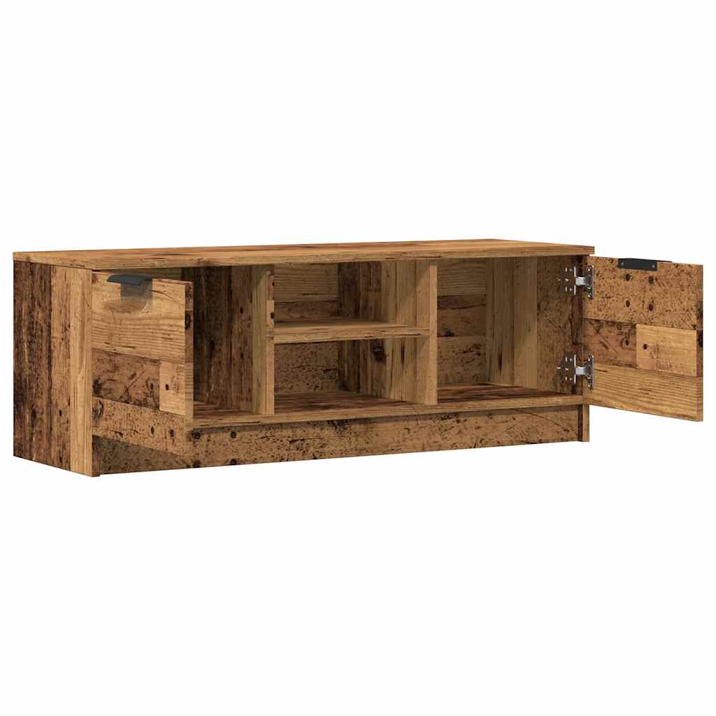 TV-Schrank Altholz-Optik 102x35x36,5 cm Holzwerkstoff