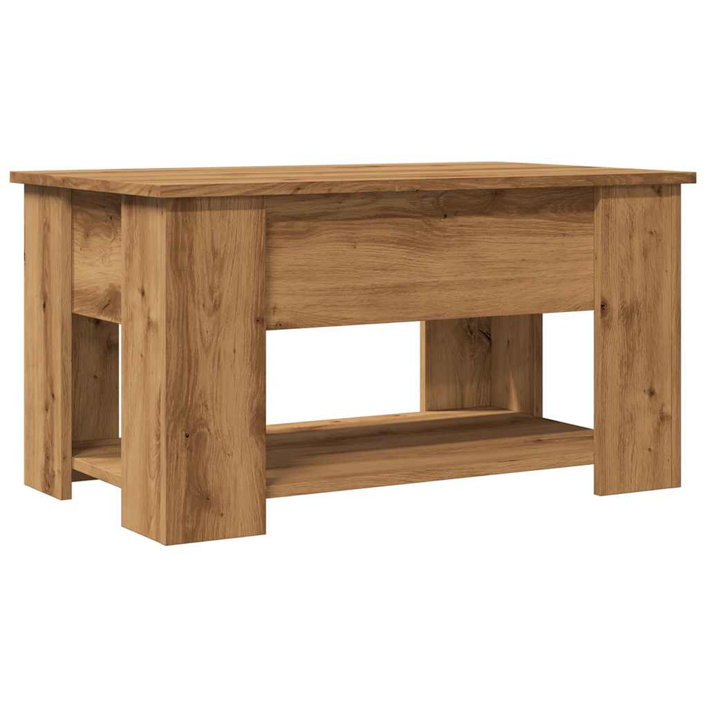 Couchtisch Artisan-Eiche 79x49x41 cm Holzwerkstoff