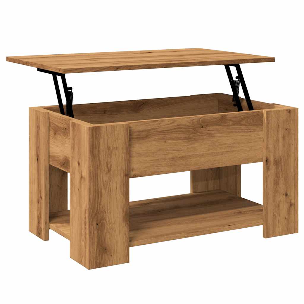 Couchtisch Artisan-Eiche 79x49x41 cm Holzwerkstoff