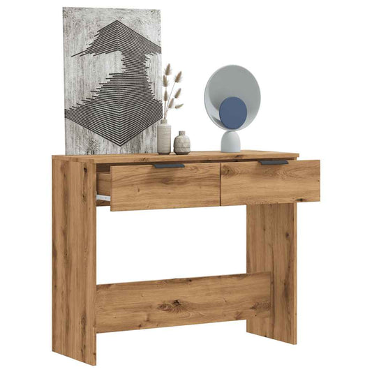 Konsolentisch Artisan-Eiche 90x36x75 cm Holzwerkstoff