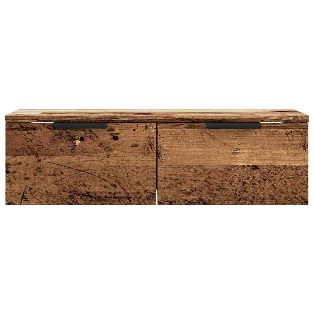 Wandschrank Altholz-Optik 68x30x20 cm Holzwerkstoff