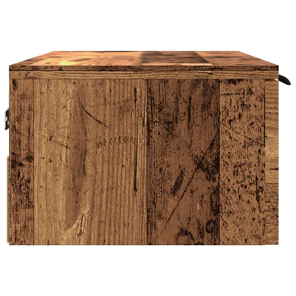 Wandschrank Altholz-Optik 68x30x20 cm Holzwerkstoff