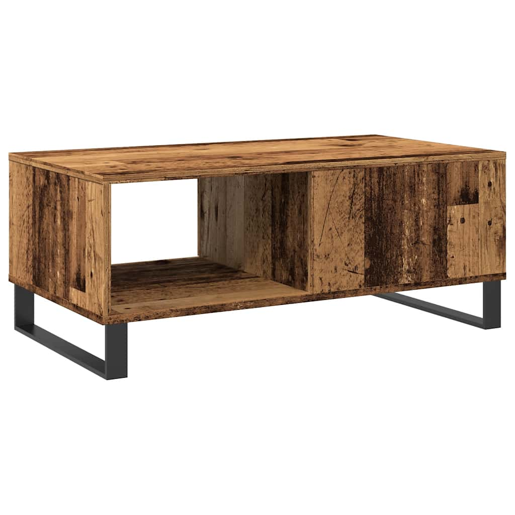 Couchtisch Altholz-Optik 90x50x36,5 cm Holzwerkstoff