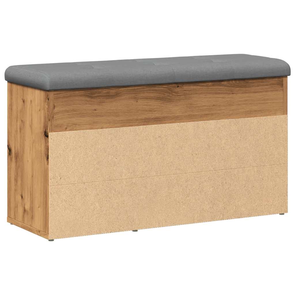 Schuhbank Artisan-Eiche 82x32x45,5 cm Holzwerkstoff