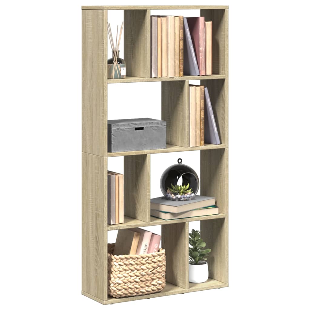 Bücherregal Sonoma-Eiche 60x20x120 cm Holzwerkstoff