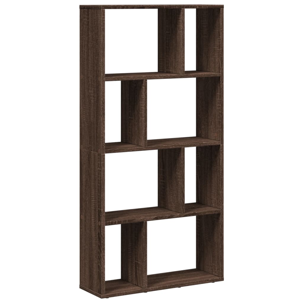 Bücherregal Braun Eichen-Optik 60x20x120 cm Holzwerkstoff