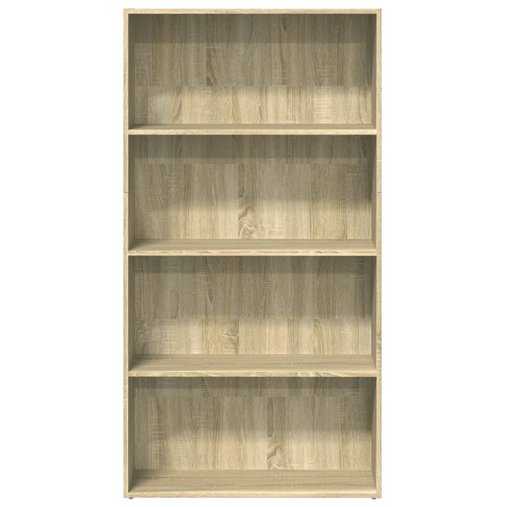 Bücherregal Sonoma-Eiche 80x30x152 cm Holzwerkstoff