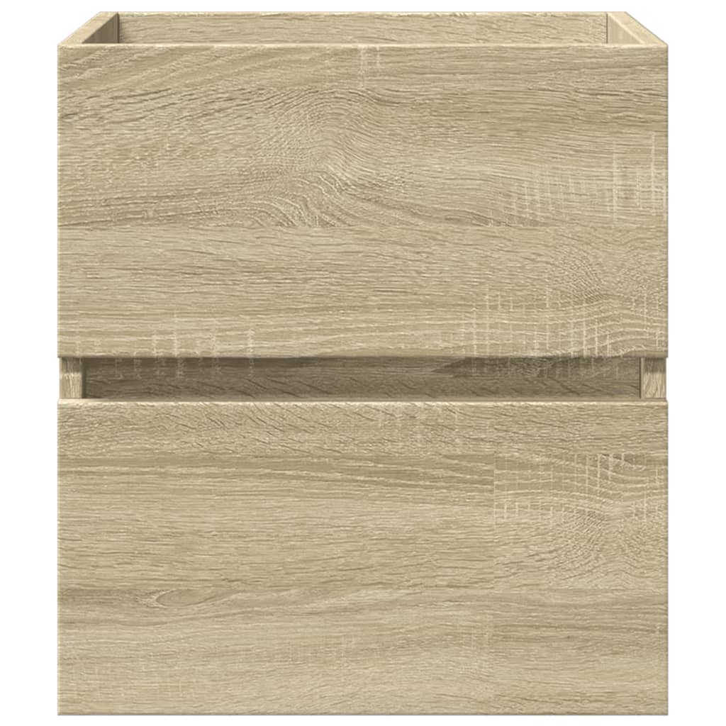 Waschbeckenunterschrank Sonoma-Eiche 41x38,5x45cm Holzwerkstoff