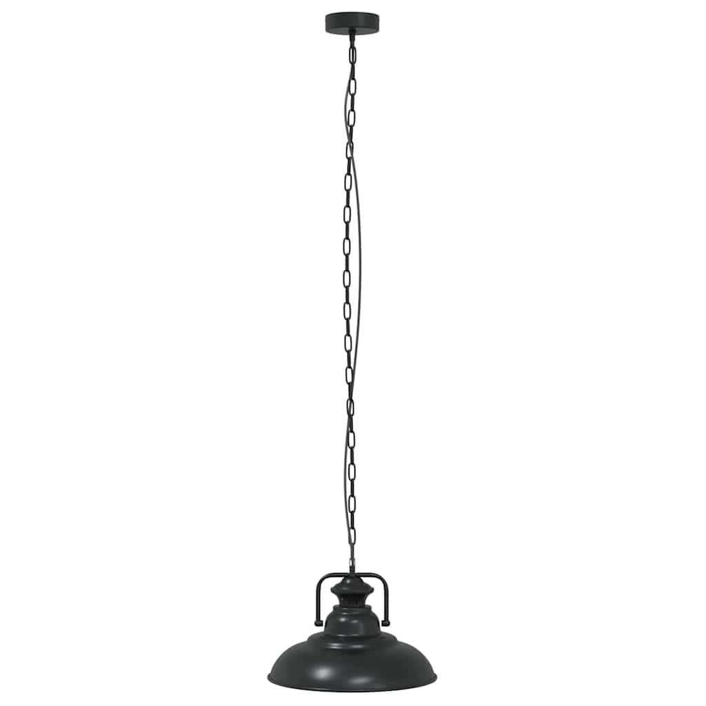 Pendelleuchte E27 Schwarz Ø 31 cm Eisen