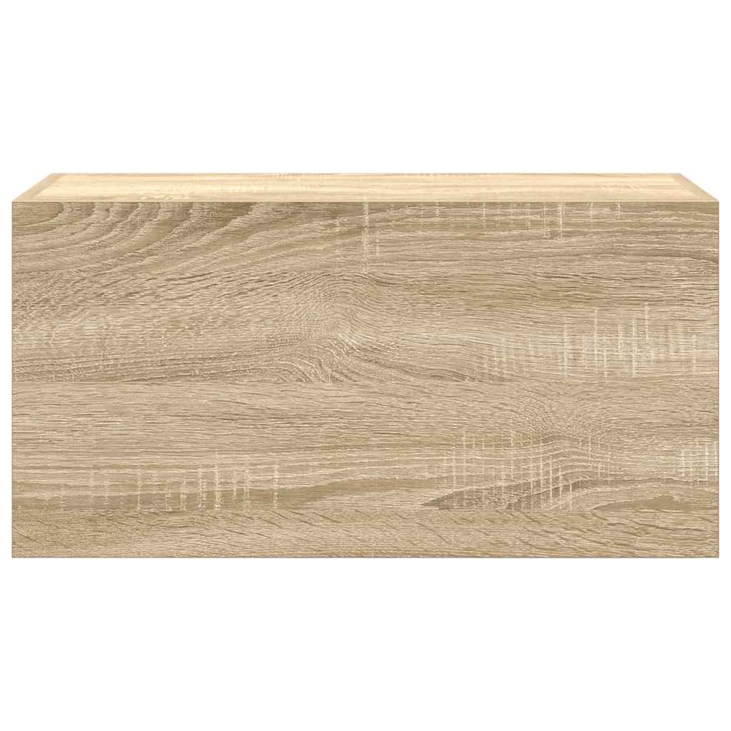 Bad-Wandschrank Sonoma-Eiche 60x25x30 cm Holzwerkstoff