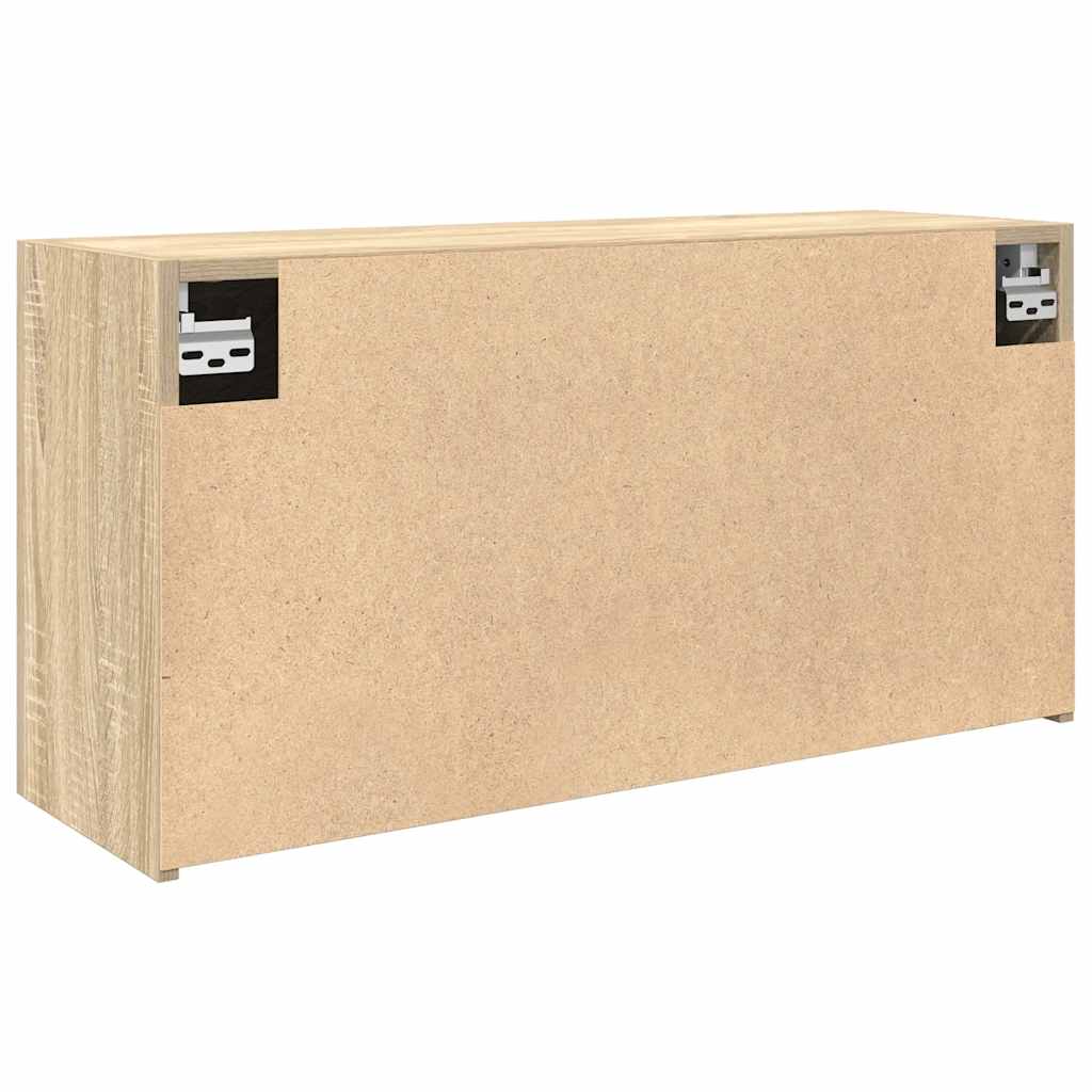 Bad-Wandschrank Sonoma-Eiche 80x25x40 cm Holzwerkstoff