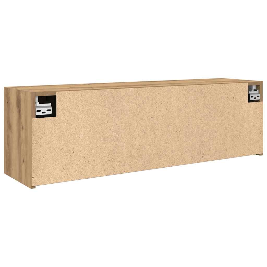 Bad-Wandschrank Artisan-Eiche 100x25x30 cm Holzwerkstoff