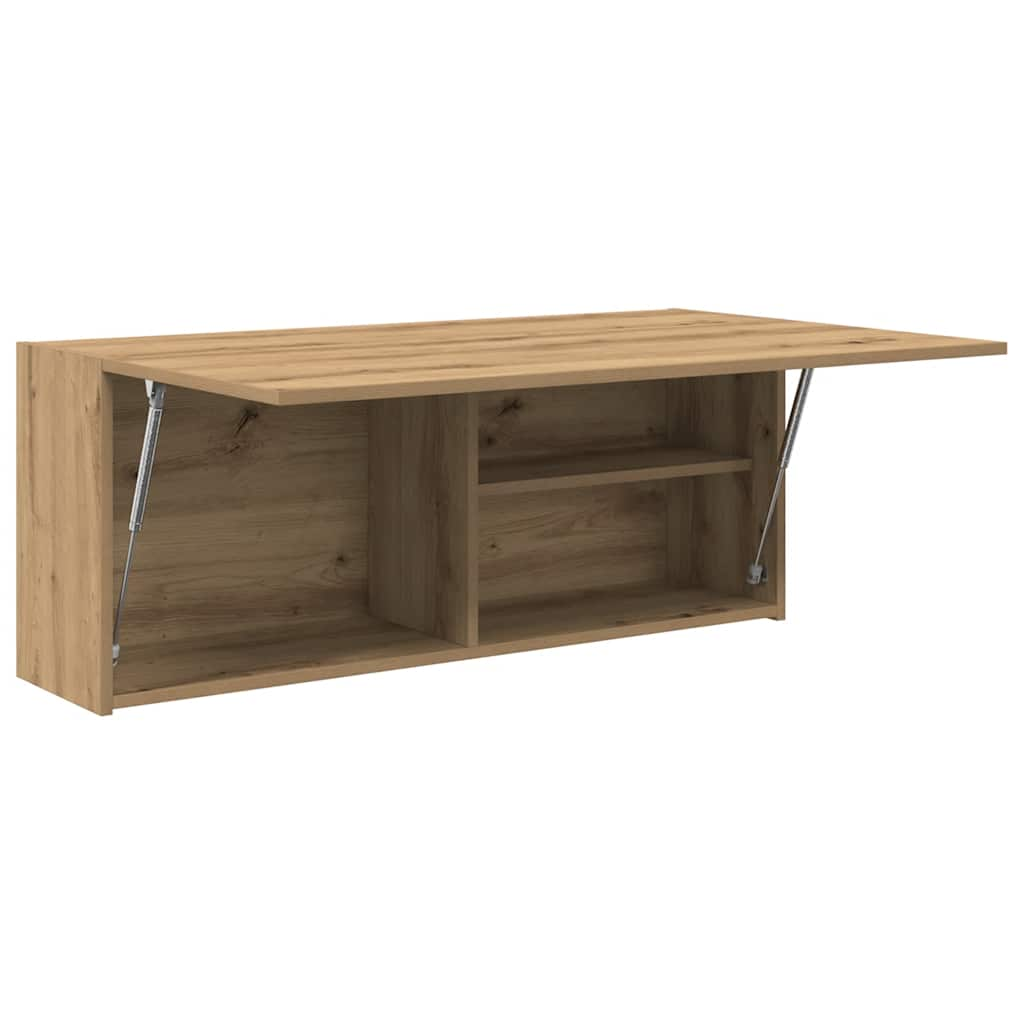 Bad-Wandschrank Artisan-Eiche 100x25x40 cm Holzwerkstoff