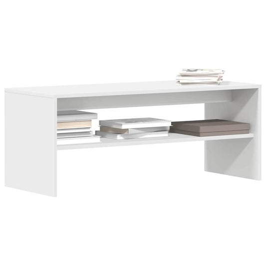 TV-Schrank Weiß 100x40x40 cm Holzwerkstoff