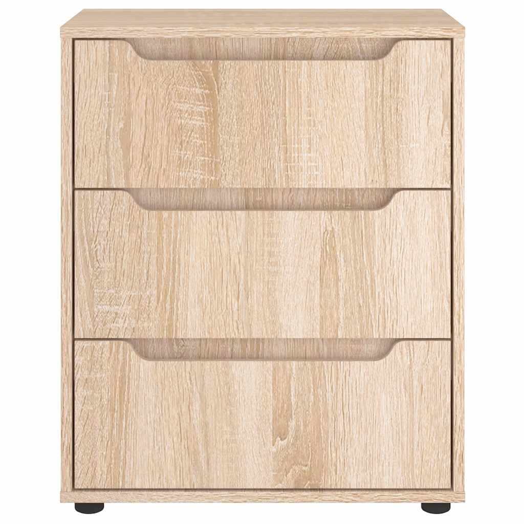 Sideboard VISNES Sonoma-Eiche 60x40x73 cm Holzwerkstoff